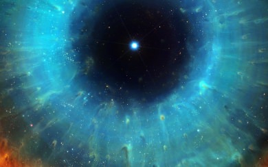 Blue Eye Galaxy