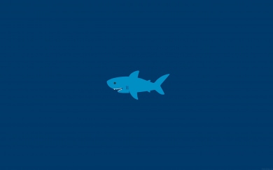 Blue Shark Cartoon