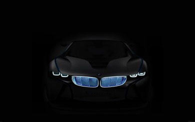 BMW Dark Car Illustration
