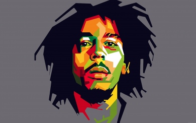 Bob Marley Illustration Art