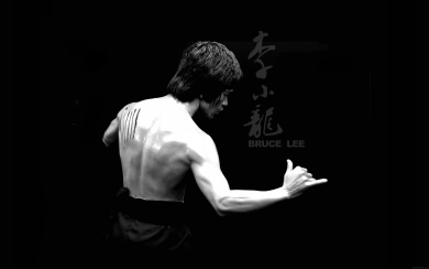 Bruce Lee Dark Wallpaper