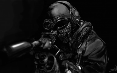 Call Of Duty Ghost Masked Warrior