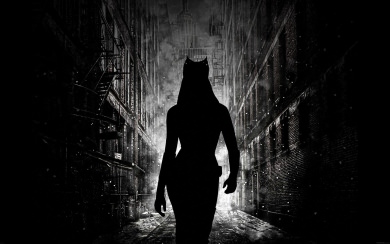 Catwoman Walking Dark