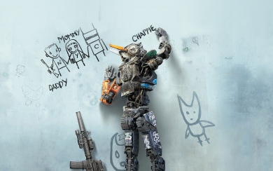 Chappie Drawing Film Poster