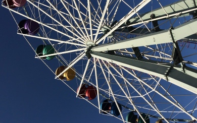 Colored Ferris Wheel