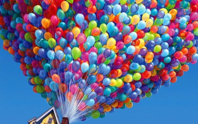 Colorful Balloons from Disney's Up