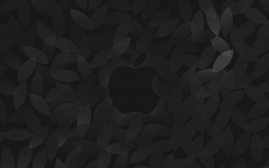 Dark Apple Logo Petals