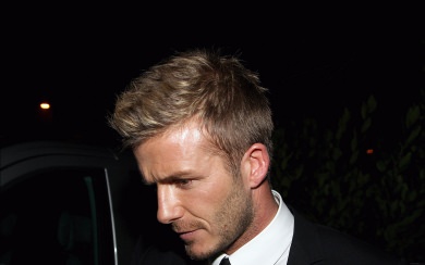 David Beckham Face