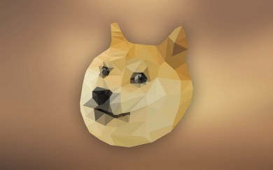Digital Polygon Dog