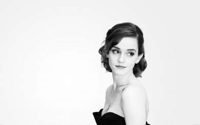 Emma Watson Black And White