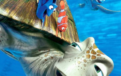Finding Nemo Turtle Ride Wallpaper