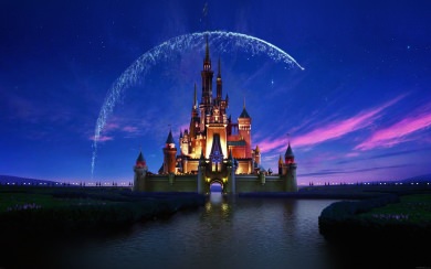 Fireworks Over Disney Castle