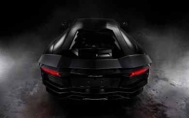 Lamborghini Aventador Matte Black