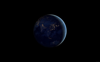 Light On Earth From Space