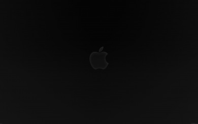 Minimal Black Apple Logo
