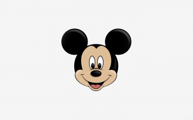 Minimal Mickey Mouse Logo