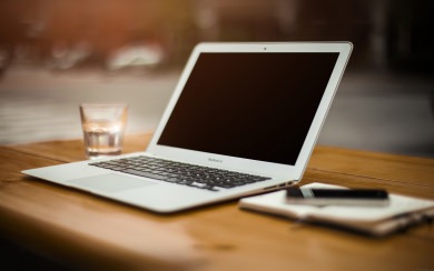 Modern Laptop Desk Layout