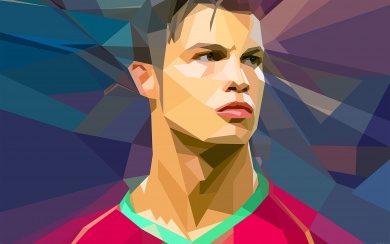 Mosaic Cristiano Ronaldo Pattern