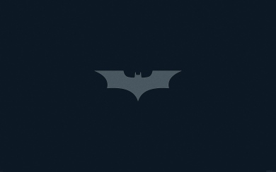 Navy Batman Logo
