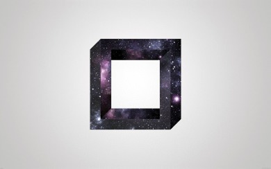 Perspective Square Galaxy Art