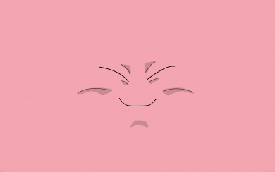 Pink Buu Face