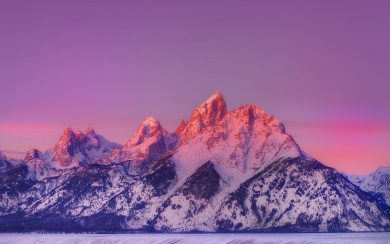 Purple Mountain and Sky