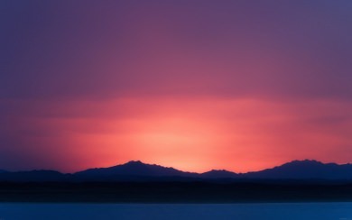 Purple Sun Set