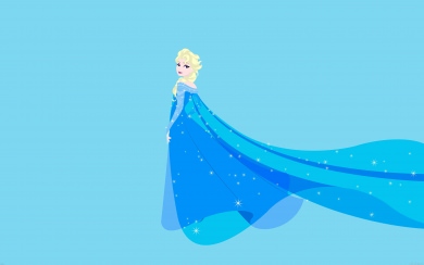 Queen Elsa Illustrated Fan Art