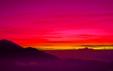 Rich Colourful Sunset