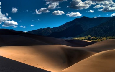 Sand Dunes View Nature