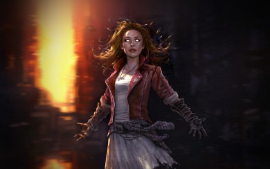 Scarlett Witch Illustration The Avengers