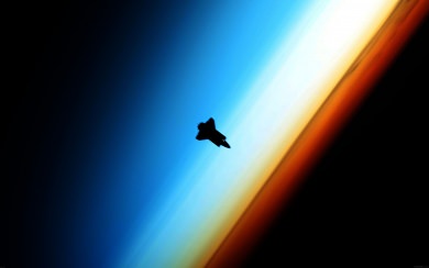 Spaceship Sihouette