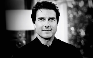 Tom Cruise Black And White Actor