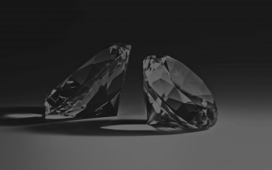 Two Dark Diamonds