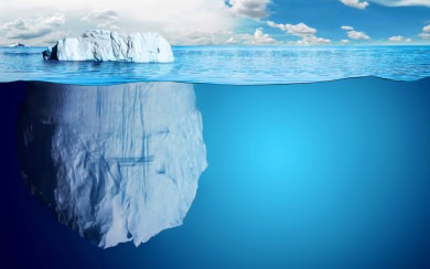 Under Water Iceberg