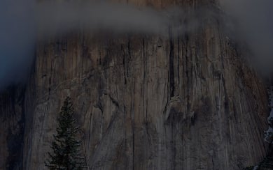 Yosemite Mountain Rock Face