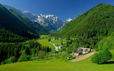 Spring In The Alpine Valley