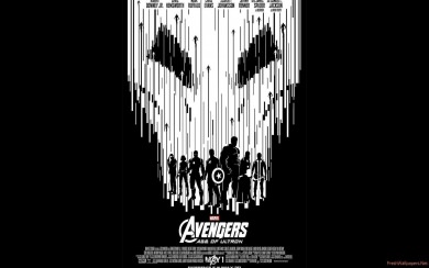 Avengers Age of Ultron Black and White IMAX