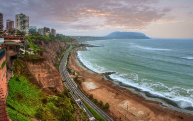 Coast of Lima 5k Retina Ultra HD Wallpapers