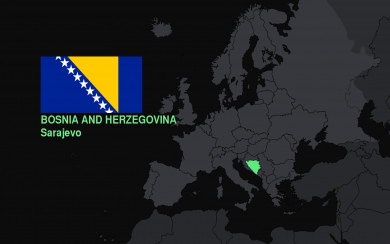 Europe maps Bosnia and Herzegovina