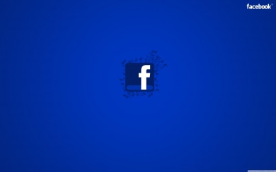 Facebook Blue 4K HD Desktop Wallpaper