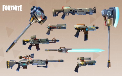Fortnite Battle Royale game weapons
