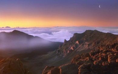 Haleakala national park maui hawaii usa