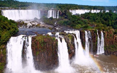 Majestic Iguazu Falls Brazil