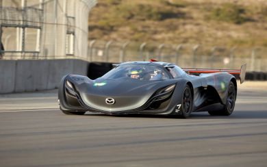 Mazda Furai Concept Front Angle Track