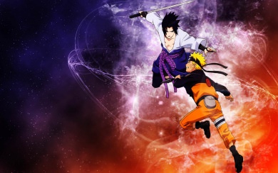 Sasuke and Naruto Shippuden