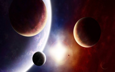solar system wallpapers