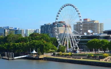 The Big Wheel In South Bank Brisbane