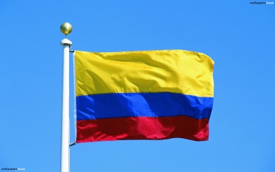 The flag of Colombia HD Wallpapers