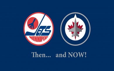 Winnipeg Jets Old New RCAF Logo